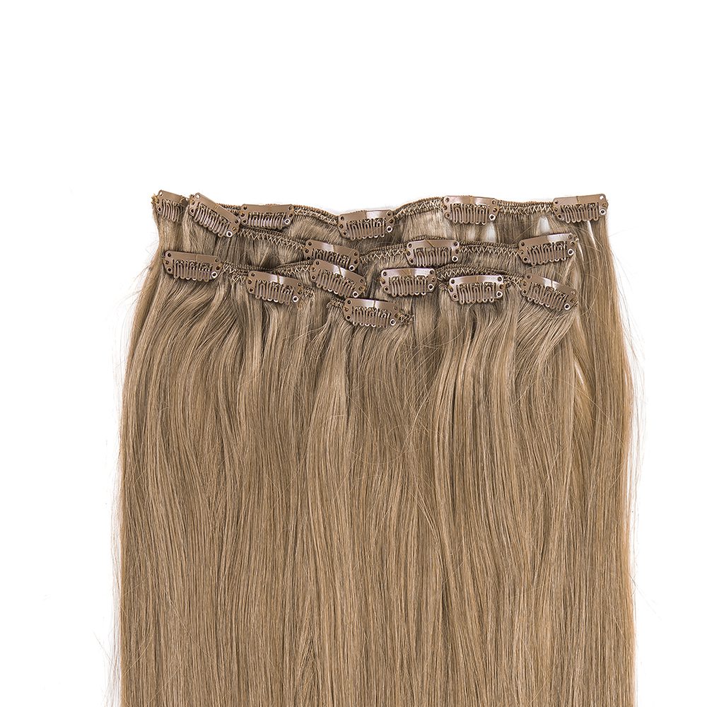 Clip On Extensions i Lys Askbrun - Fantastisk Tilbud!