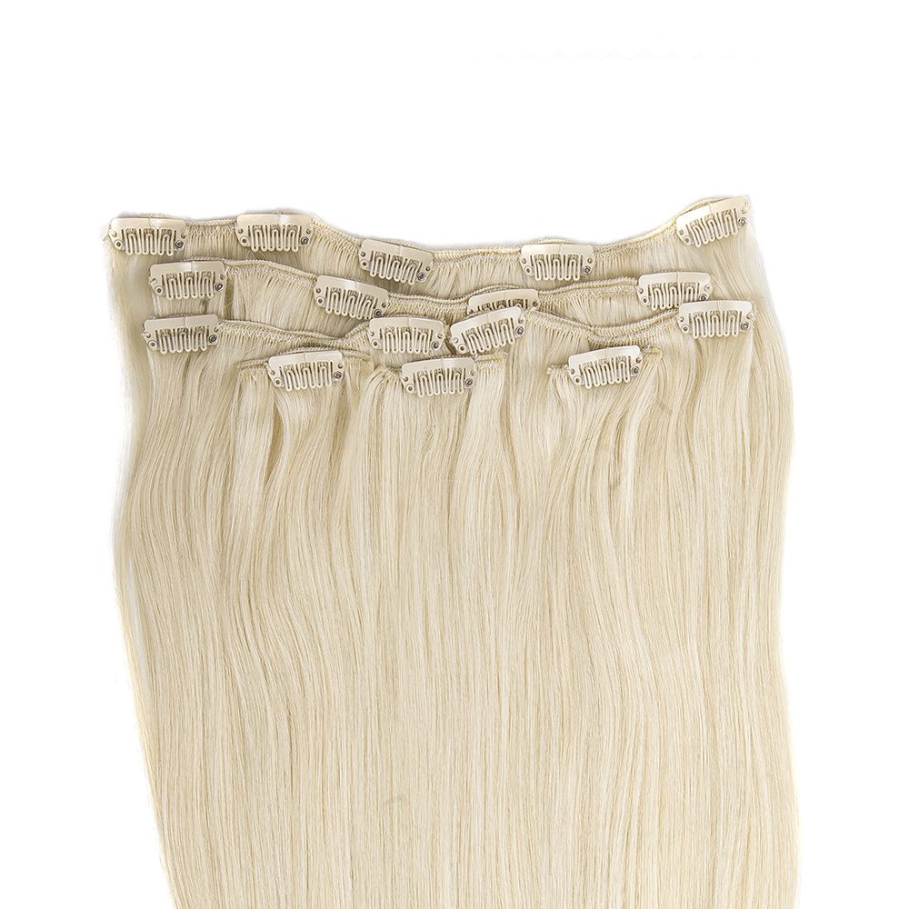 Clip On Extensions i Lysblond - Kvalitet og Stil