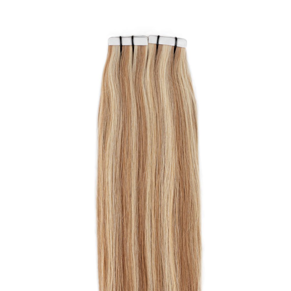 Tape Extensions Mix - Lys Kobberbrun & Jordbærblond